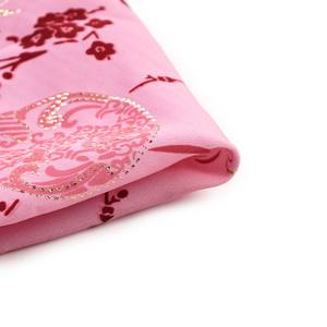 Venta al por mayor de telas de lámina 100% poliéster impresión Koshibo crepé Impresión digital tela con lámina para vestidos de dama de honor - Product Image 2