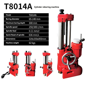 เครื่องเจาะกระบอกสูบคุณภาพสูง Feiheng T8014A สำหรับรถจักรยานยนต์/รถยนต์ มาตรฐาน CE กำลังไฟ 10 กิโลวัตต์ แรงดันไฟฟ้า 380 โวลต์ ขนาดเจาะ 65-140 มม. รับประกัน 1 ปี - Product Image 2
