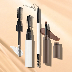 Nouveautés Kits de sourcils imperméables <span class=keywords><strong>avec</strong></span> logo <span class=keywords><strong>Crayon</strong></span> transparent en gel <span class=keywords><strong>avec</strong></span> pinceau Pochoir Lifting Ensemble de pommade - Product Image 6