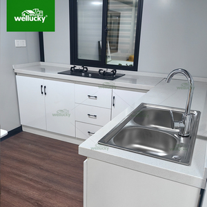 Cabina prefabricada expandible Estructura de acero duradera para dormitorio de trabajadores Escuela Hospital y apartamento familiar - Product Image 4