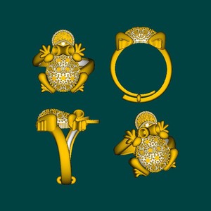 Parure de bijoux en forme de couronne en argent sterling S925 avec diamant taille octogonale serti griffe, bijoux fins unisexe : collier, boucles d'oreilles, bague - Product Image 2