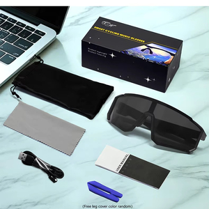 Kính đổi màu Cảm quang thông minh gq-pro 01 kính-Tai nghe không dây 2 trong 1 bt5.4 chống gió chống cát - Product Image 1