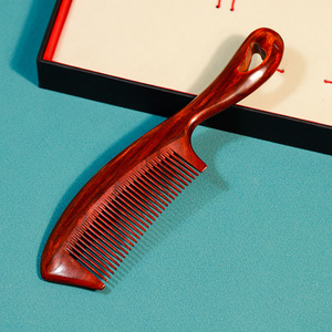 Sandalwood Hair Comb 20cm Above <b>U</b> Shape Multifunctional For Women <b>Men</b> Children Adults <b>Gift</b> Use - Product Image 3
