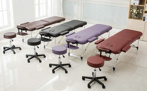 Đa Chức Năng Pvc Da Deluxe Happy Dream Beauty Salon Bàn Massage & Amp Mặt Bọt Giường Giá Rẻ Gấp Vua Kích Thước - Product Image 3