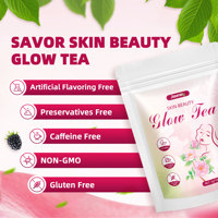 Thé en sachets Jiaoming de haute qualité pour l'éclat de la peau, thé santé pour la beauté et le blanchiment de la peau, contient du collagène, thé en sachets en gros