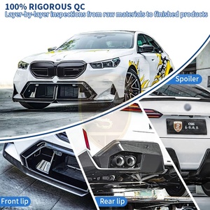 Kit de carrosserie en fibre de carbone sèche style <span class=keywords><strong>M</strong></span>-Performance pour <span class=keywords><strong>BMW</strong></span> Série 5 M5 G90 Jupe latérale avant Diffuseur arrière Spoiler haute performance - Product Image 4