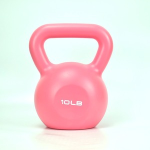 Kettlebell en PVC souple écologique, haltères en ciment, kettlebell en fonte pour la maison, la gym, le yoga, l'exercice, kettlebell lestée de sable de fer - Product Image 4