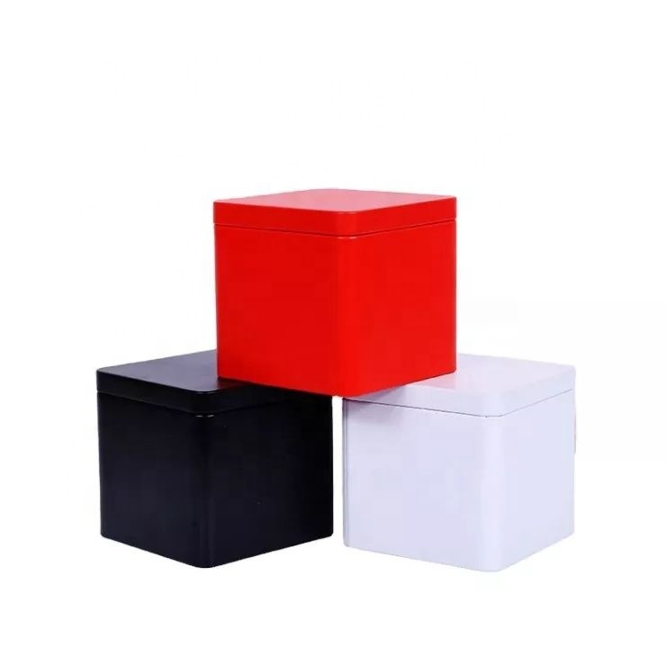 Food Grade Square Metal Tin Container