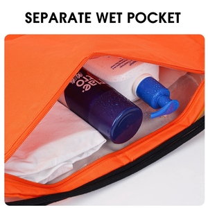 Custom Drawstring Backpack Waterproof Bagpack with Wet Compartment for Women Men Sport Gym Travel Rucksack <strong>Draw</strong> <strong>String</strong> <strong>Bags</strong> - Product Image 2