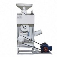 Machine à décortiquer le riz entièrement automatique de haute qualité avec moteur diesel intégré pour le blanchiment du riz