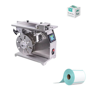Semi-Automatic <b>Labeling</b> <b>Machine</b> With Touchscreen Display For Box Carton Packaging Food Beverage Industry 220V Electric Driven - Product Image 1
