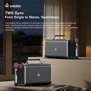 Nuovi Altoparlanti Wireless Xdobo 200W, Subwoofer Portatile con Suono Surround per <span class=keywords><strong>Musica</strong></span>, USB, Aux e Streaming Live - Product Image 6
