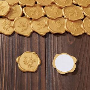 Custom Wax Stamp Stickers Unique Wax Stamp Stickers <strong>High</strong>-<strong>end</strong> Luxury Personalized <strong>logo</strong> for Envelopes sealed Envelopes - Product Image 5