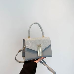 Bolso Bandolera Pequeño Cuadrado de PU para Mujer, Diseño Retro de Nicho, Nueva Tendencia de Moda, Estilo Casual Occidental, Primavera Verano - Product Image 3