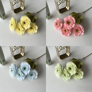 Decoración para el Hogar, Flor de Rosa Artificial, Tela de Seda, Flor Artificial para Bodas y Fiestas - Product Image 1