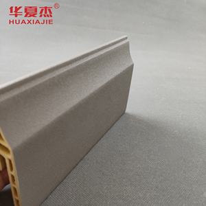 <span class=keywords><strong>Plinthe</strong></span> en WPC laminée au design moderne <span class=keywords><strong>Plinthe</strong></span> moulée de décoration intérieure durable et étanche - Product Image 5