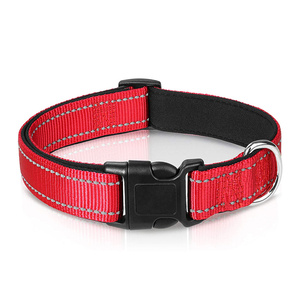 <span class=keywords><strong>Collar</strong></span> de perro de nailon ajustable duradero de China, patrón de impresión reflectante suave y lindo para caminar, trotar, entrenamiento - Product Image 3