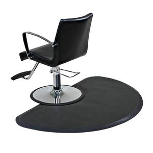 Semi Circle Anti Fatigue Salon <b>Mat</b> Non Slip <b>Waterproof</b> PU Barber Chair Floor <b>Mat</b> for Beauty Salon - Product Image 6