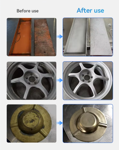 ETRUST SNC-9060W Manual Wet <b>Sandblaster</b> Dust-free Cabinet Pump Motor Wheel Refurbishment Burnishing Engine Block Cleaning - Product Image 4