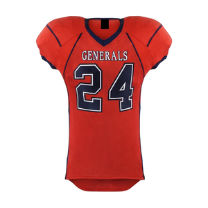 Factory Wholesale Custom New Design 5xl <b>Mesh</b> Short Sleeve Sublimation American Football Jersey 2026 High Quality Breathable - Product Image 1