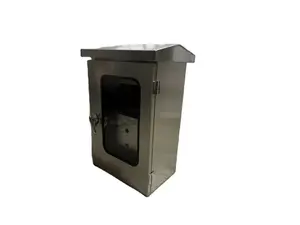 Outdoor 304 Stainless Steel Power Box Can Be Customized Rainproof Box Industrial Electrical Outer Box