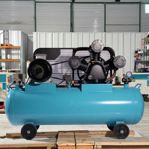 V-0.9/8 380v 180l מדחס אוויר בוכנות 180l 7.5kw עקירת 900l/דקה סוג חגורה שמן שמן משמן אוויר מקרר רכיבים - Product Image 5