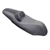 Coussin de siège de moto YAMAHA NMAX 350, coussin de dossier respirant et amortissant les chocs, ajustement universel pour scooter et moto de route