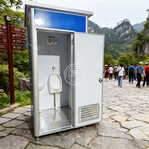 ZZ connu <span class=keywords><strong>Camping</strong></span> caravane Portable salle de bain toilette préfabriqué d'urgence Portable Wc <span class=keywords><strong>cabine</strong></span> Public extérieur voyage remorque <span class=keywords><strong>douche</strong></span> - Product Image 2