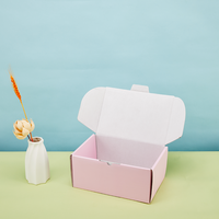 Emballage cadeau en carton ondulé écologique avec impression personnalisée, boîte à courrier pour avion, boîte en papier pour cosmétiques, soins de la peau, vêtements