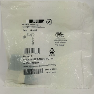 Konektör Kontağı Sacc-m12fr-5cowbrn-pg7-m 1662984 Nuevo Yeni Orijinal Hazır Stokta Endüstriyel Otomasyon Pac Özel Plc <span class=keywords><strong>Prog</strong></span> - Product Image 1
