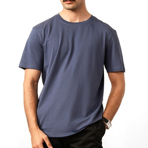เสื้อยืดผู้ชายมาใหม่ ขายดีที่สุด ใส่สบายๆ สำหรับฤดูร้อน ระบายอากาศได้ดี ผ้าฝ้าย 100% รับทำโลโก้ตามสั่ง ออกแบบ OEM เป็นมิตรกับสิ่งแวดล้อม น้ำหนักเบา - Product Image 1