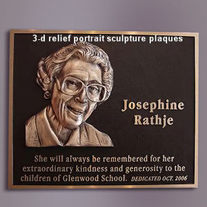 Оптовая продажа, индивидуальные 3D-гравировальные бронзовые мемориальные таблички для исторических и мемориальных маркеров - Product Image 5