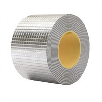 Ruban Butyle Auto-Adhésif en Caoutchouc et Feuille d'Aluminium, Étanche et Durable, pour Réparation de Fuites de Toiture, Tuyaux et Fenêtres
