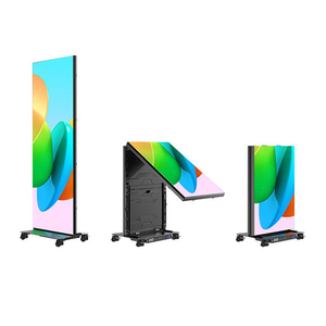 Pantalla LED para Póster, Plegable, de 160 Pulgadas, con Soporte de Pie, Pantalla Digital Interior a Todo Color, Brillo de 500cd, HDR Personalizado para Publicidad - Product Image 2