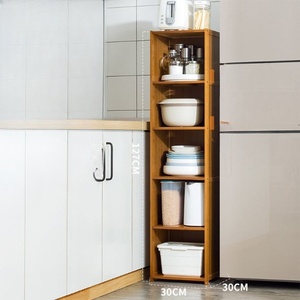 Factory Direct Bamboo High Quality Tiered Bamboo Kitchen <b>Shelf</b> Spice Rack Organizer - Product Image 1