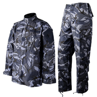 Vêtements tactiques personnalisés en camouflage numérique bleu océan britannique ACU