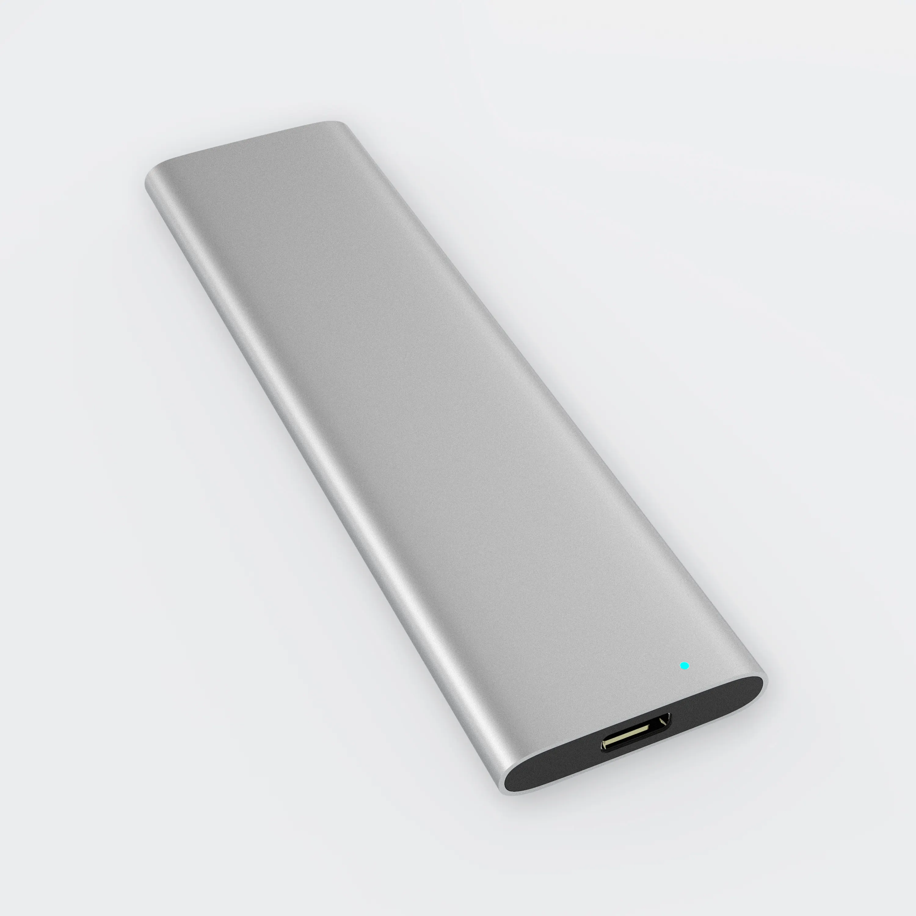 USB3.1 Tip-c M.2 NVME SSD kutusu ultra ince alüminyum harici sabit disk kutusu destekler 10G için Uygun m.2 SSD Muhafaza Sürücü