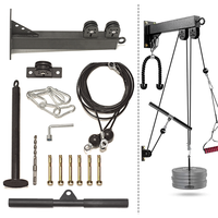 Station multifonction de haute qualité pour l'entraînement musculaire, système de poulies mural pour la remise en forme, accessoires