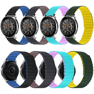 Correa de reloj magnética de silicona de moda para <span class=keywords><strong>GT</strong></span> y para Gear S2/S3 <span class=keywords><strong>42mm</strong></span>/46mm 20mm/22mm - Product Image 1