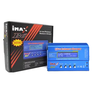 IMAX B6 B6 Lipo Battery Charger Dual Power Balance Discharger Li-ion RC Battery Professional AC 80W Battery Charging LCD Screen