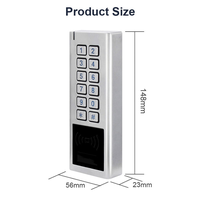 Clavier numérique sans fil étanche IP65 TTLOCK avec contrôle d'accès par code BLE pour serrure intelligente - Prix usine