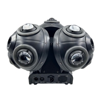 12*10W LED RGBW Projecteurs à tête mobile laser rotatifs colorés à faisceau vibrant, contrôle DMX512, pour discothèques, KTV et soirées