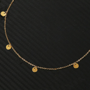 Collier de femmes d'été chaîne de corps <span class=keywords><strong>ventre</strong></span> taille acier inoxydable <span class=keywords><strong>cou</strong></span> bijoux de corps chaîne de gros - Product Image 3