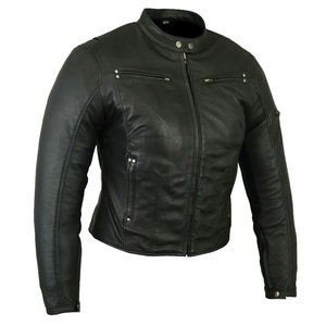 Venta caliente chaqueta de cuero mujer Casual motocicleta Chaquetas Mujer calle desgaste abrigo nueva primavera para mujer - Product Image 4