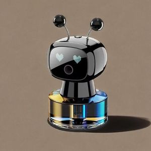 <span class=keywords><strong>Robot</strong></span> Dispensador de Fragancia para Automóvil con IA, Ambientador Inteligente para Vehículo, Accesorio Decorativo de Plástico - Product Image 2