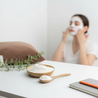 Additif pour soins de la peau à 90% de bêta-glucane de levure de haute pureté, anti-rides, anti-rougeurs, réparation de la barrière cutanée