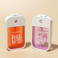 Flacon pulvérisateur de désinfectant pour carte de crédit de 45 ml, vente chaude, logo personnalisé, flacon pulvérisateur de poche en plastique PETG pour parfum, cadeaux promotionnels