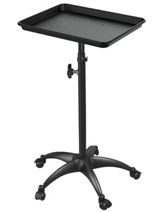 Salon <b>Trolley</b> Auxiliary Cart <b>Trolley</b> Spa Furniture Hairdressing Tattoo Cart Adjust Black Metal Hair Salon <b>Trolley</b> Cart - Product Image 6