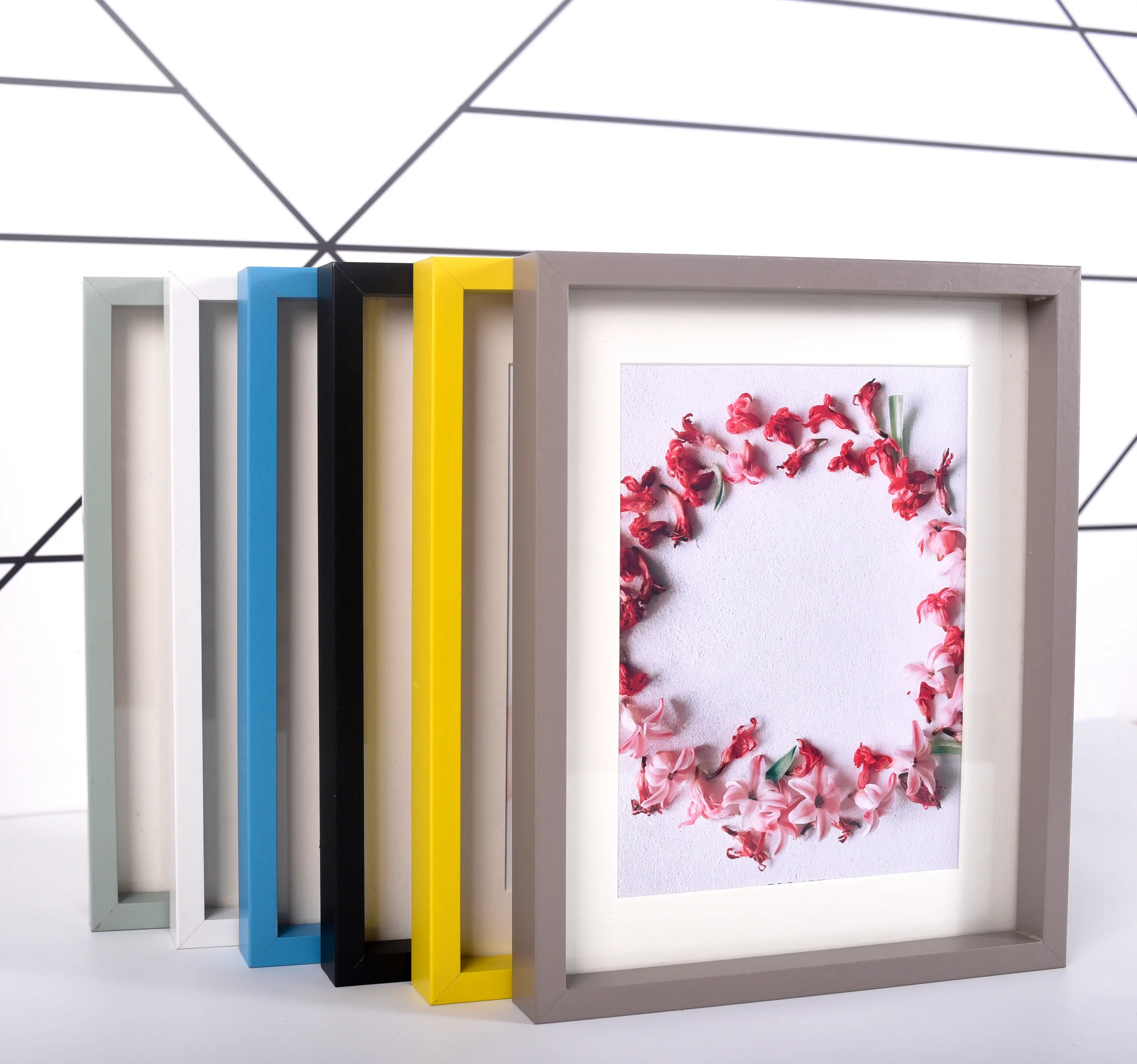 Wholesale Colorful Custom Sizes MDF Picture Photo Frame for Picture