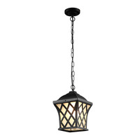 Lustre extérieur LED vintage européen imperméable, luminaire de plafond, cadre d'arbre, couloir, jardin, villa, lustre de qualité